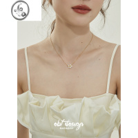 JiMi耳边风 法式叠戴珍珠项链