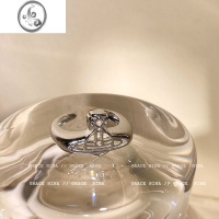 JiMi小众设计闪钻字母戒指女轻奢高级感食指戒ins个性时尚情侣对戒男