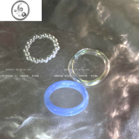 JiMiins网红风珍珠戒指女小众设计素圈组合戒时尚个性指环2023年新款