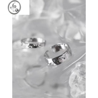 JiMi破碎的理论二代/原创925银银戒指高级感冷淡风小众男女款情侣对戒