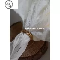 JiMi套装组合绿钻戒指女抽拉可调节简约气质个性钛钢不掉色网红食指戒