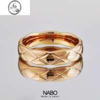 JiMi小香风菱格戒指不掉色菱形格纹轻奢戒指女设计小众 时尚 个性