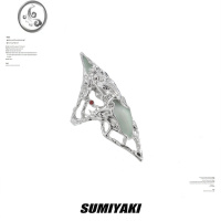 JiMi美到犯规! 新中式美学戒指升级版盾戒 新中式国潮戒指