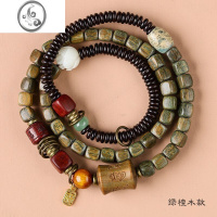 JiMi原创设计手工黑檀木手串日韩个性情侣复古男女款饰品民族风手链