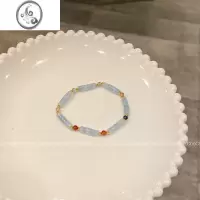 JiMichocho/彩色串珠多巴胺手链小众设计感闺蜜学生夏季轻奢手饰品女