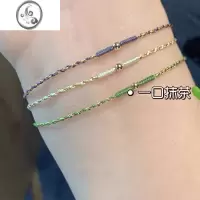 JiMi方奶奶 极细手链女ins小众设计新款超细手绳编织小细绳闺蜜礼物潮