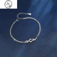 JiMi蓝桉已遇释槐鸟情侣手链情侣款一对简约小众设计情人节礼物送女友