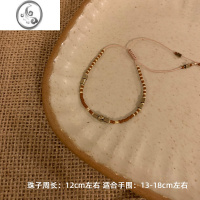 JiMi叠戴串珠手链女夏简约ins小众设计可爱手饰品高级感冷淡风手串潮