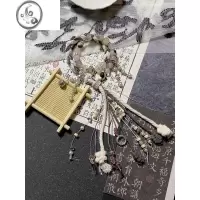 JiMi一步一响!新中式铃铛手链女手工编织藏式手绳2023百搭串珠手饰