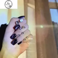 JiMi睡觉不用摘的耳钉!!超闪一粒钻锆石925银银耳骨钉简约小巧气质女