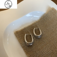 JiMi小圆圈圈耳扣个性小众设计感精致小巧耳环女2023年新款潮耳钉耳饰