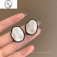 JiMi法式小香风耳钉2023年新款潮轻奢复古高级感耳环小众冷淡风耳饰女