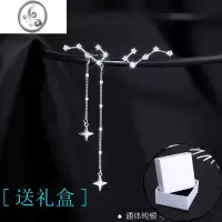JiMis925银银北斗七星耳钉女轻奢小众设计感耳环2022年新款潮夏季耳饰