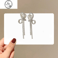 JiMi长款流苏耳环高级感轻奢耳钉气质网红2023年新款潮大气耳坠耳饰女