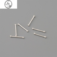 JiMi999银银耳钉女耳棒简约耳棍小巧养耳洞银针耳环耳饰耳针银饰品