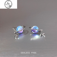 JiMi星球坠落~yyds幻梦星球耳环2023新款小众设计感耳钉女耳饰潮