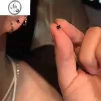 JiMi4件套!小巧精致耳环小众设计感高级耳钉女2022新款洋气耳饰女