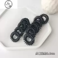 JiMi电话线发圈女韩国头绳网红简约皮套扎头发马尾橡皮筋发绳头饰