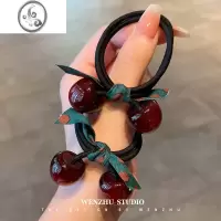 JiMi简约高弹力耐用发圈头绳韩国高级感头饰扎头发橡皮筋女丸子头发绳