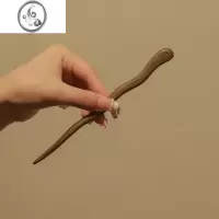 JiMi中国风气质檀木发簪简约现代盘发簪子女古风汉服配饰旗袍头饰