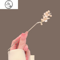 JiMi简约日常现代发簪女古风簪子高级感发钗古装盘发器汉服一字夹头饰