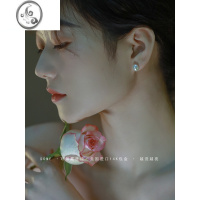 JiMi《追光》回馈款珍珠耳钉女2022新款流苏耳环气质长款显脸小S925银