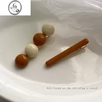 JiMi小夹子头饰网红侧边发卡女气质鸭嘴发夹边夹日韩简约刘海夹一字夹