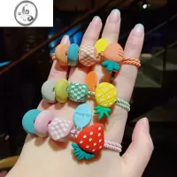 JiMi韩国橡皮筋女扎头网红头绳可爱发绳简约皮套森系少女发圈头饰