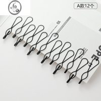 JiMi碎发夹后脑勺夹子刘海发卡简约女卡子头发侧边一字夹头饰大号