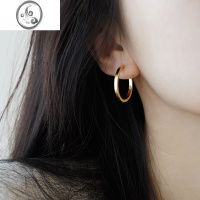 JiMi法式圈圈耳环小众设计感高级素圈耳圈耳钉耳扣耳饰2022年新款潮女