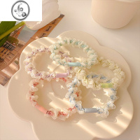 JiMi简约网纱皮筋女夏季扎头高颜值高弹力耐用头绳扎发不伤发发绳头饰