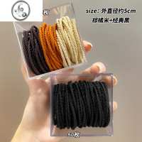 JiMi简约气质头绳发圈2022年新款皮筋女扎头发高弹力耐用发绳皮套头饰