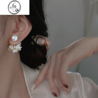 JiMi一款两戴珍珠耳饰耳钉女小众设计感高级轻奢夏季耳环2022年新款潮