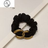 JiMi简约金属发圈网红2023年新款气质扎头发皮筋头绳发饰女丸子头