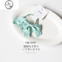 JiMi蝴蝶结发圈头绳网红气质头饰发绳日韩简约可爱皮筋女扎头皮套