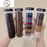 JiMi头绳简约气质橡皮筋女扎头发圈高弹力耐用高马尾头饰发绳皮套皮圈