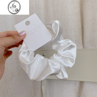 JiMi2022年新款绑丸子头发绳扎头皮筋大肠发圈女简约气质头绳发带夏季