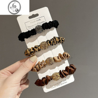 JiMi2023年新款大肠发圈简约气质头绳马尾皮筋女扎头发高级感发绳头饰