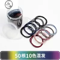 JiMi网红扎头发饰品橡皮筋发圈女头绳韩国小清新头饰成人简约发绳皮套