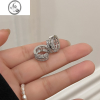 JiMi轻奢气质圈圈耳钉女2023年新款潮小众设计高级感耳环百搭耳扣耳饰