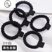 JiMi扎头绳发圈2023年新款女简约扎头发橡皮筋头饰高弹力耐用发绳皮套
