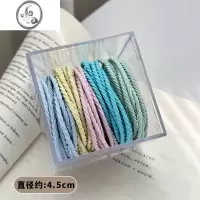 JiMi头绳女简约气质橡皮筋扎头发圈2023新款高马尾发绳头饰高弹力皮套