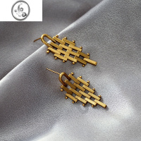 JiMi复古耳饰冷淡风高级感银针耳环女小众耳坠气质耳钉2022年新款潮