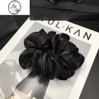 JiMi发圈大肠圈韩国纱肥肠圈头绳网红扎头发皮套粗盘发发绳女简约气质
