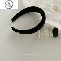 JiMi淡水珍珠系~丝绒发箍女外出洗脸女简约发卡韩国头箍发饰头饰