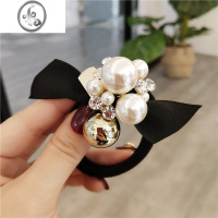 JiMi头绳简约珍珠皮筋发绳头饰皮套女头绳网红甜美扎头发饰品发饰