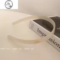 JiMi17mart韩国发饰简约果冻光泽感压齿发箍百搭洗脸头箍气质外出发卡