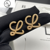 JiMi罗家几何高级感耳钉金色珍珠耳环小众设计感字母简约个性百搭耳饰