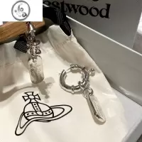JiMi西太后薇薇安同款字母土星耳环女小众复古轻奢精致高级感耳扣耳饰