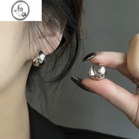 JiMi极简个性冷淡风高级感小众设计感耳环耳扣日常百搭气质复古耳饰